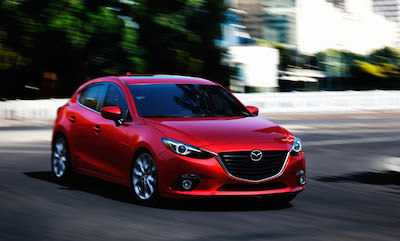 2015 Mazda3 5-door Driving