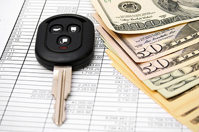 key and money