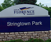 Stringtown Park Sign