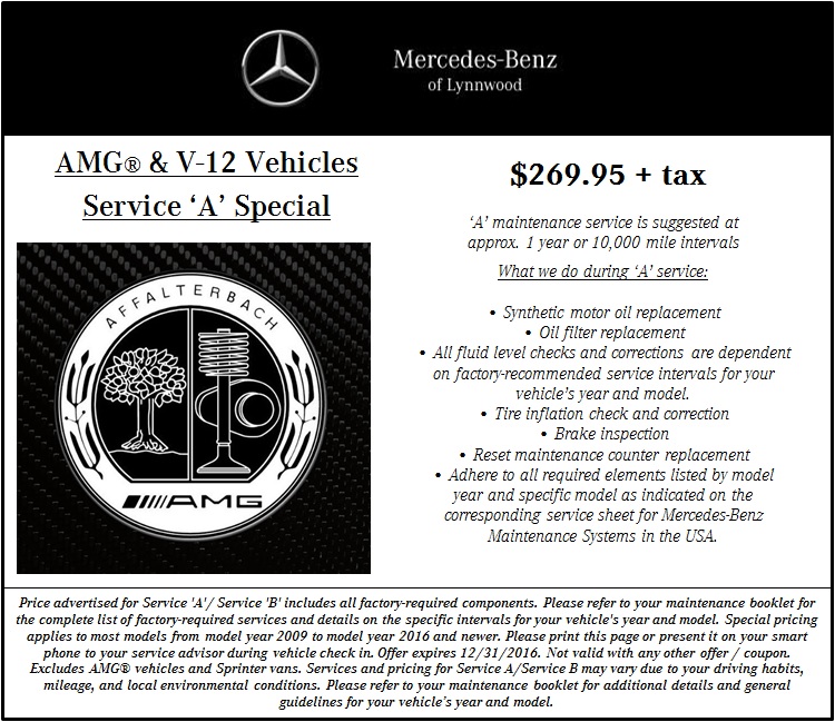 Mercedes benz service coupons nj