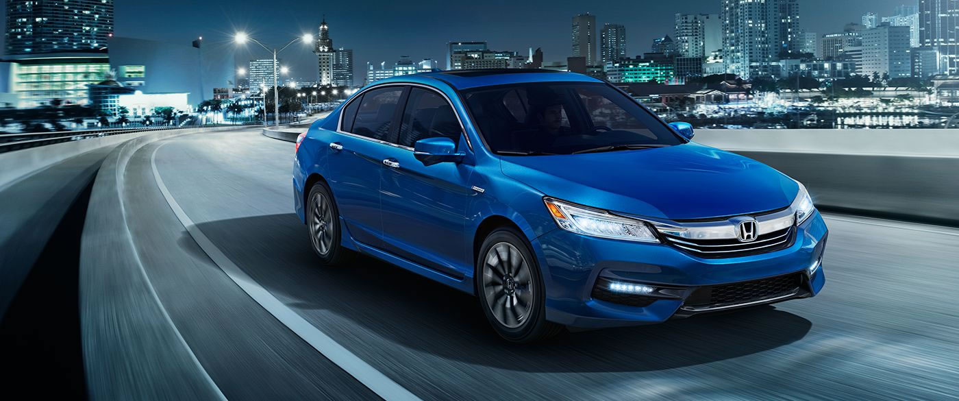 2017 Honda Accord Hybrid driving