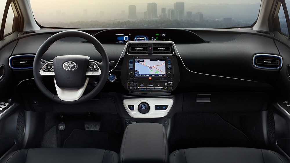 2017 Toyota Prius Interior Toyota Of Hollywood In California